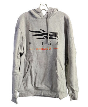 Sitka Gear Chicago Icon Hoodie Sz L Unisex NEW VHTF!